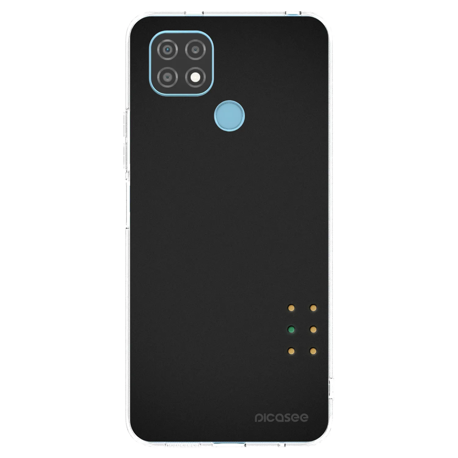 Picasee silikónový prehľadný obal pre Realme C21 - Pulse