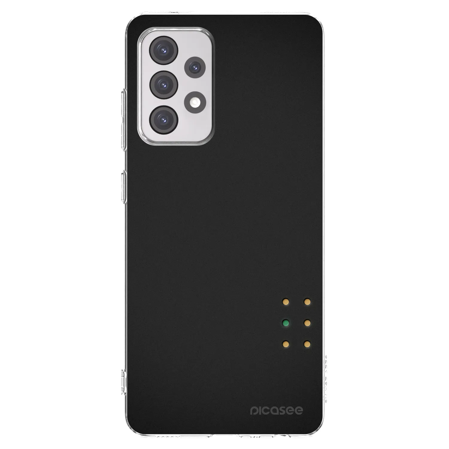 Picasee silikónový prehľadný obal pre Samsung Galaxy A52s 5G A528B - Pulse