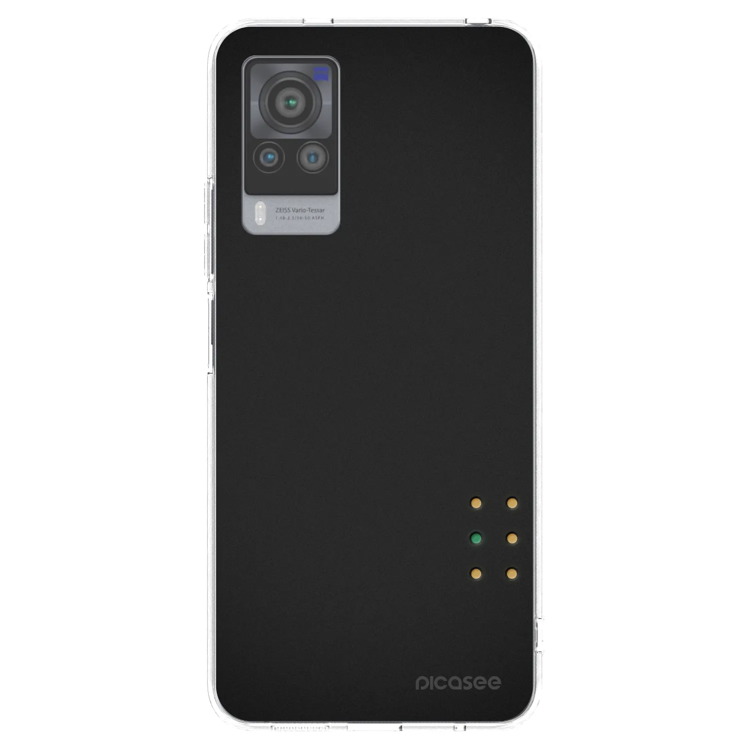 Picasee silikónový prehľadný obal pre Vivo X60 Pro 5G - Pulse