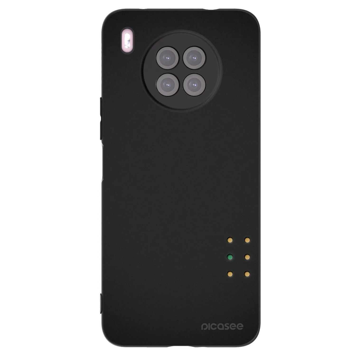 Picasee silikónový čierny obal pre Huawei Nova 8i - Pulse