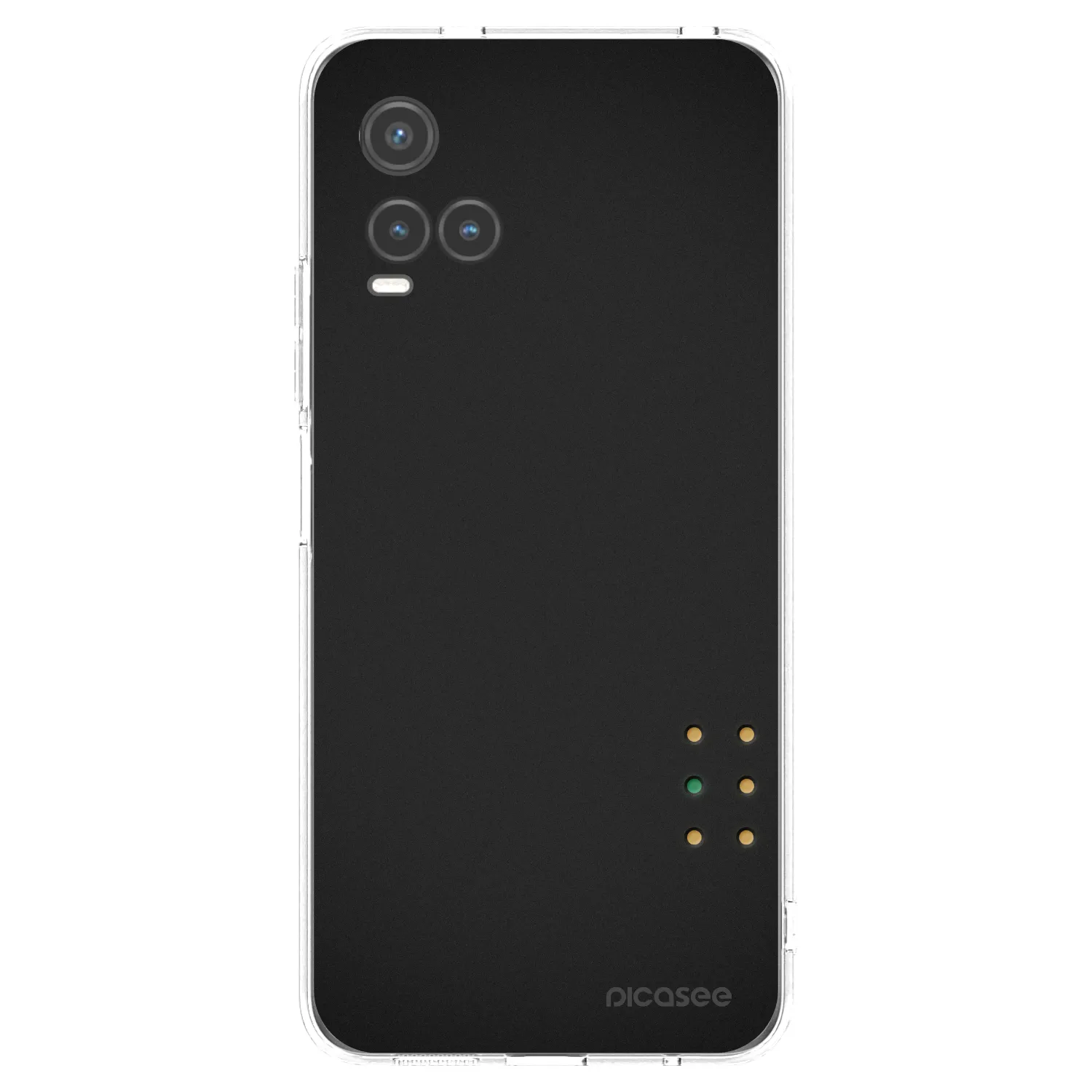 Picasee silikónový prehľadný obal pre Vivo Y33s - Pulse