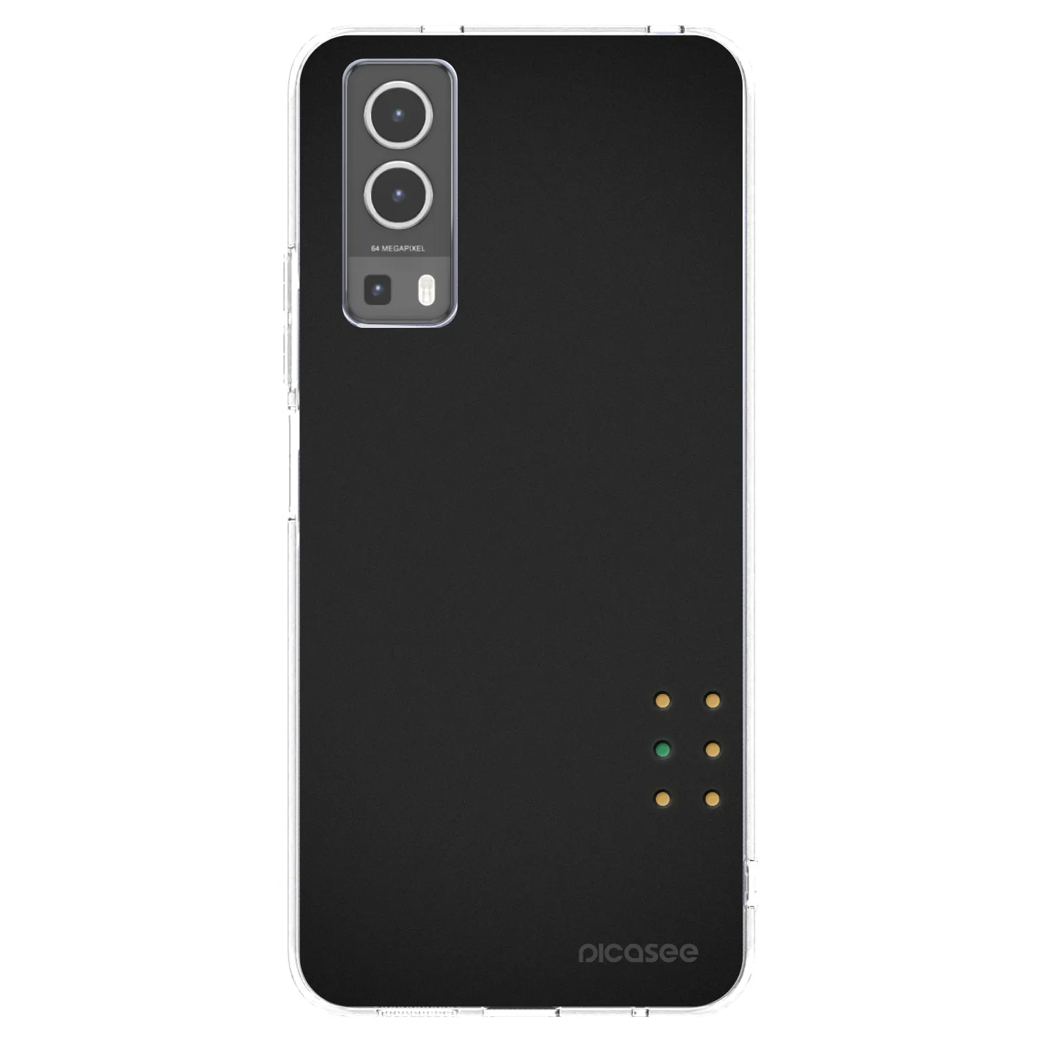 Picasee silikónový prehľadný obal pre Vivo Y72 5G - Pulse