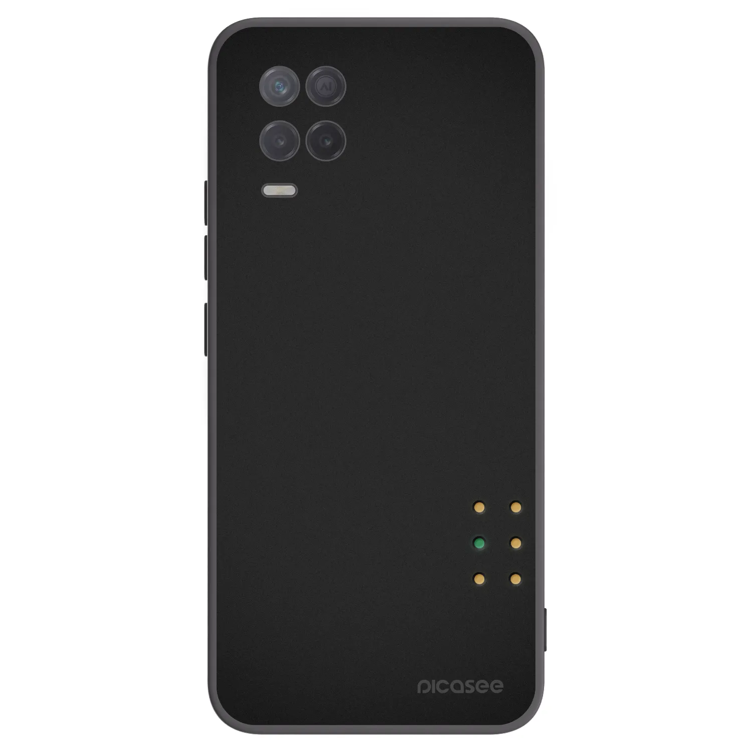 Picasee silikónový čierny obal pre Realme 8 5G - Pulse