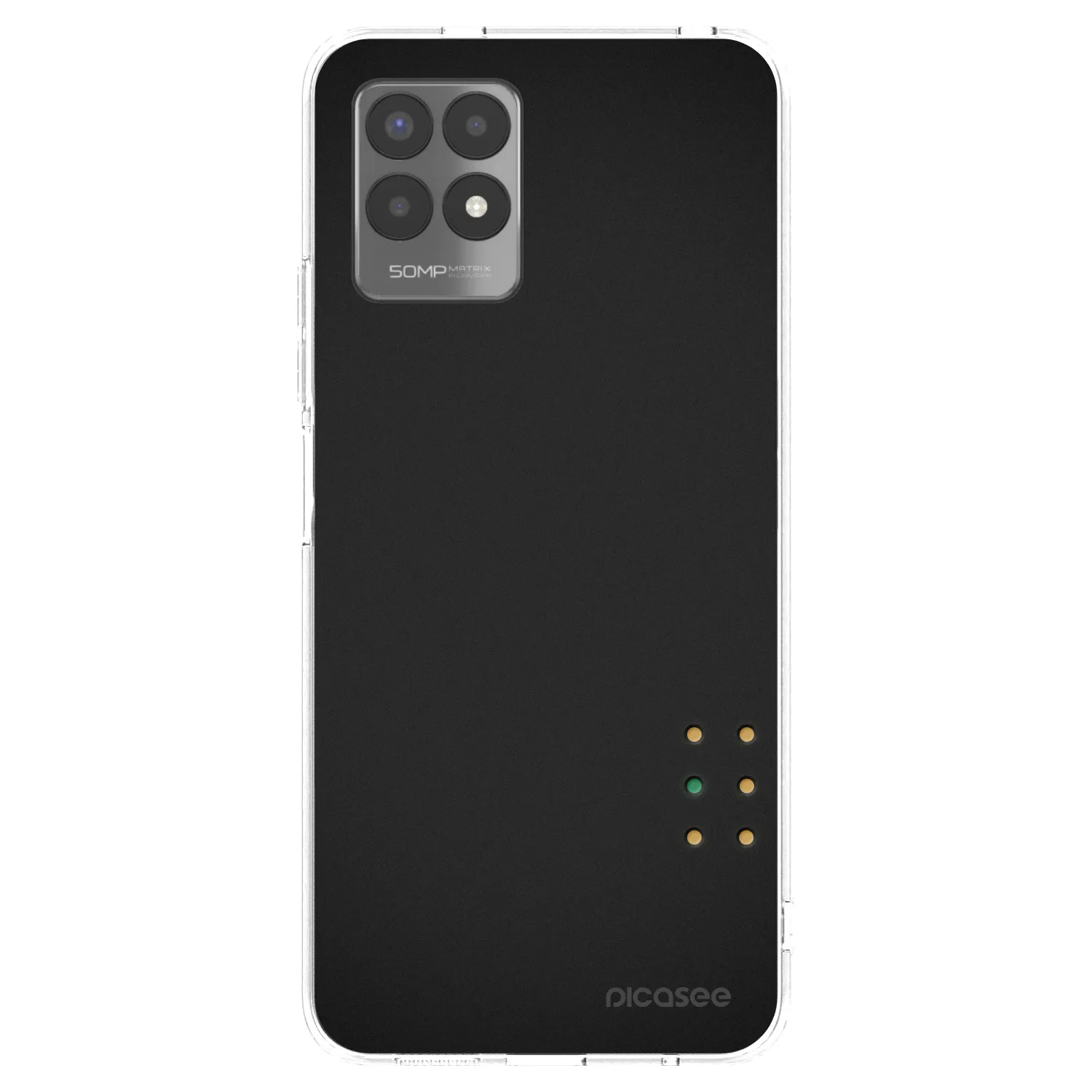 Silikónový prehľadný obal pre Realme 8i - Pulse