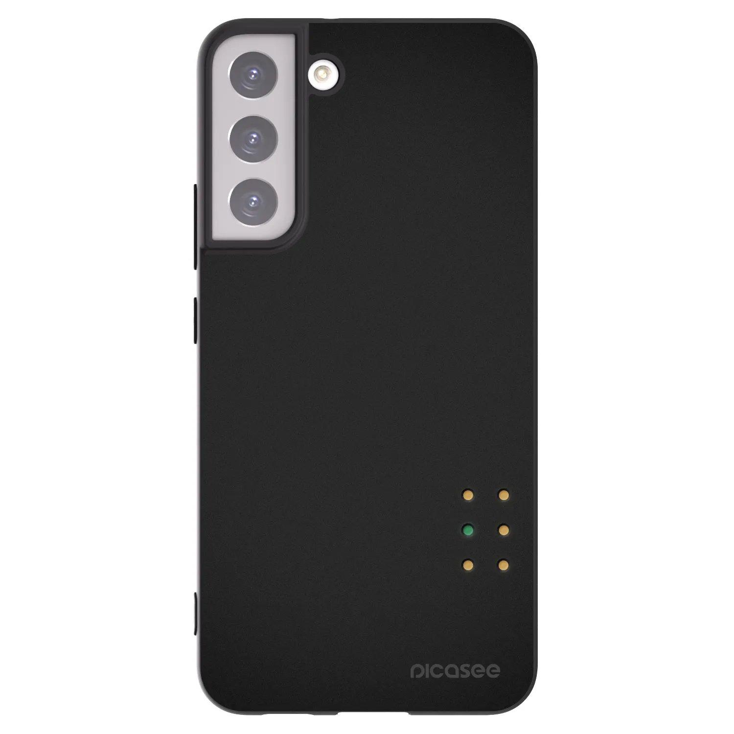 Picasee silikónový čierny obal pre Samsung Galaxy S22+ 5G - Pulse
