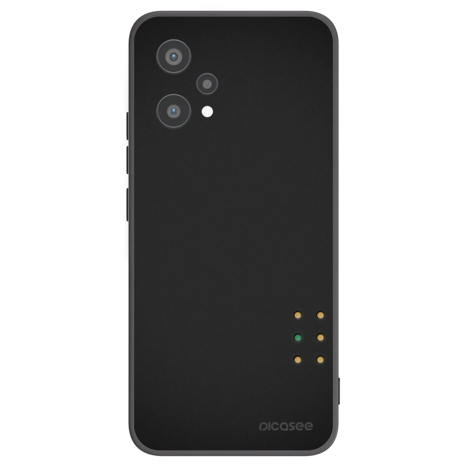 Picasee silikónový čierny obal pre Realme 9 Pro 5G - Pulse