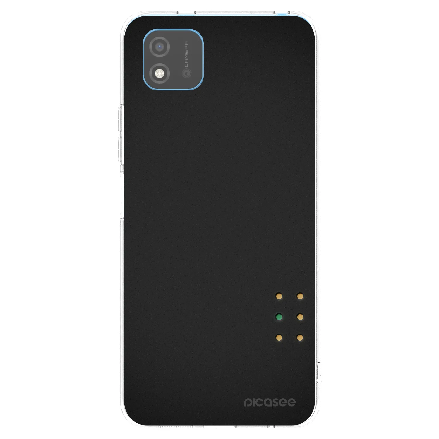 Picasee silikónový prehľadný obal pre Realme C11 (2021) - Pulse