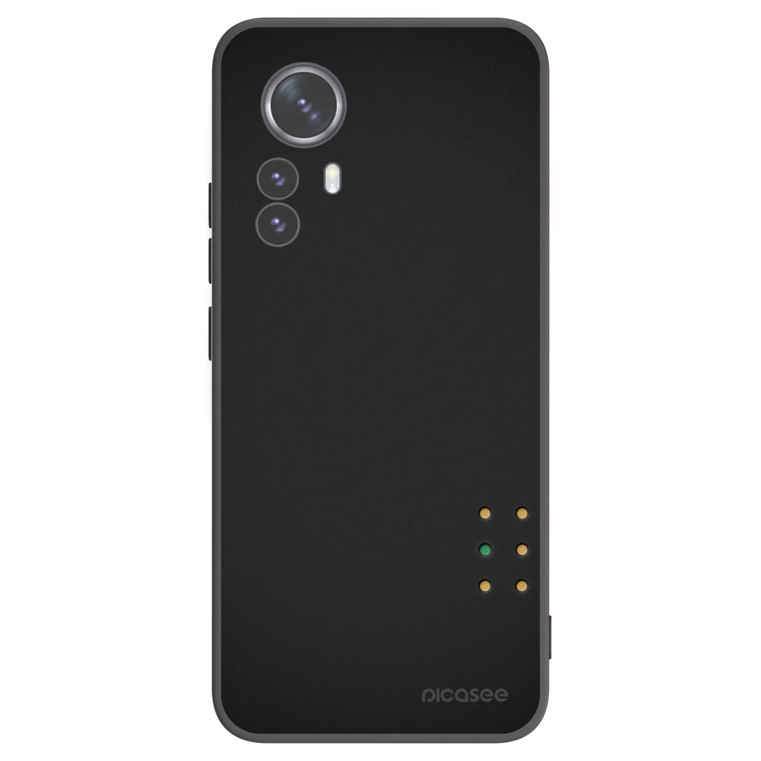 Picasee silikónový čierny obal pre Xiaomi 12 Pro - Pulse