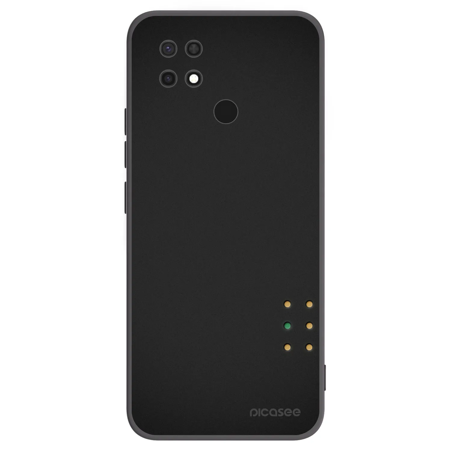 Picasee silikónový čierny obal pre Xiaomi Redmi 10C - Pulse