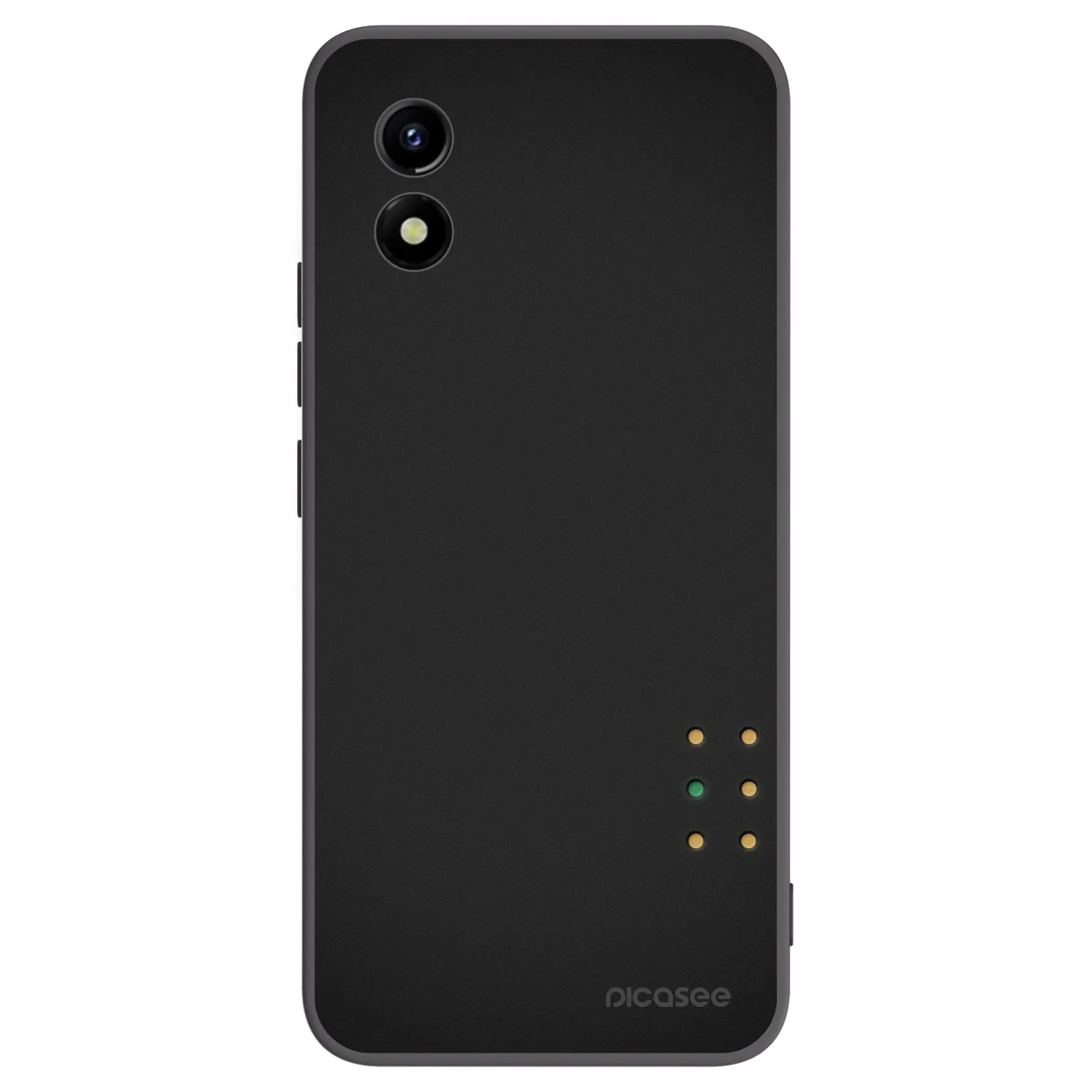 Picasee silikónový čierny obal pre Vivo Y01 - Pulse
