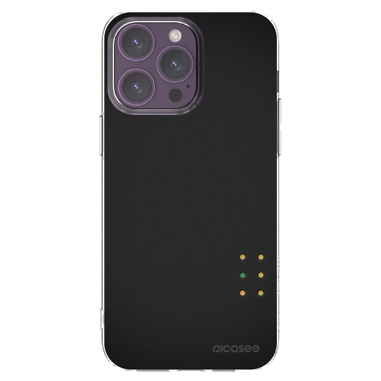 Picasee silikónový prehľadný obal pre Apple iPhone 14 Pro Max - Pulse