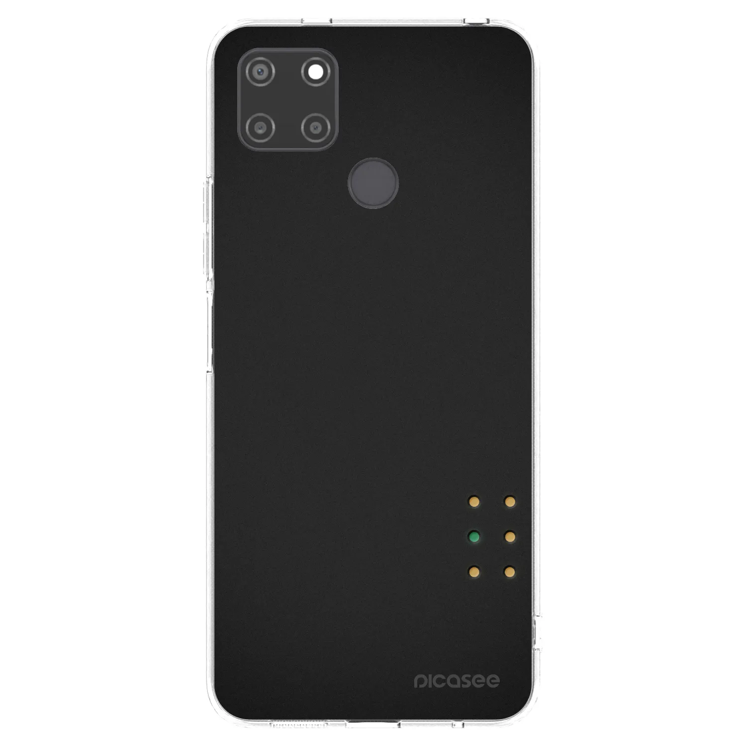 Picasee silikónový prehľadný obal pre Realme C21Y - Pulse