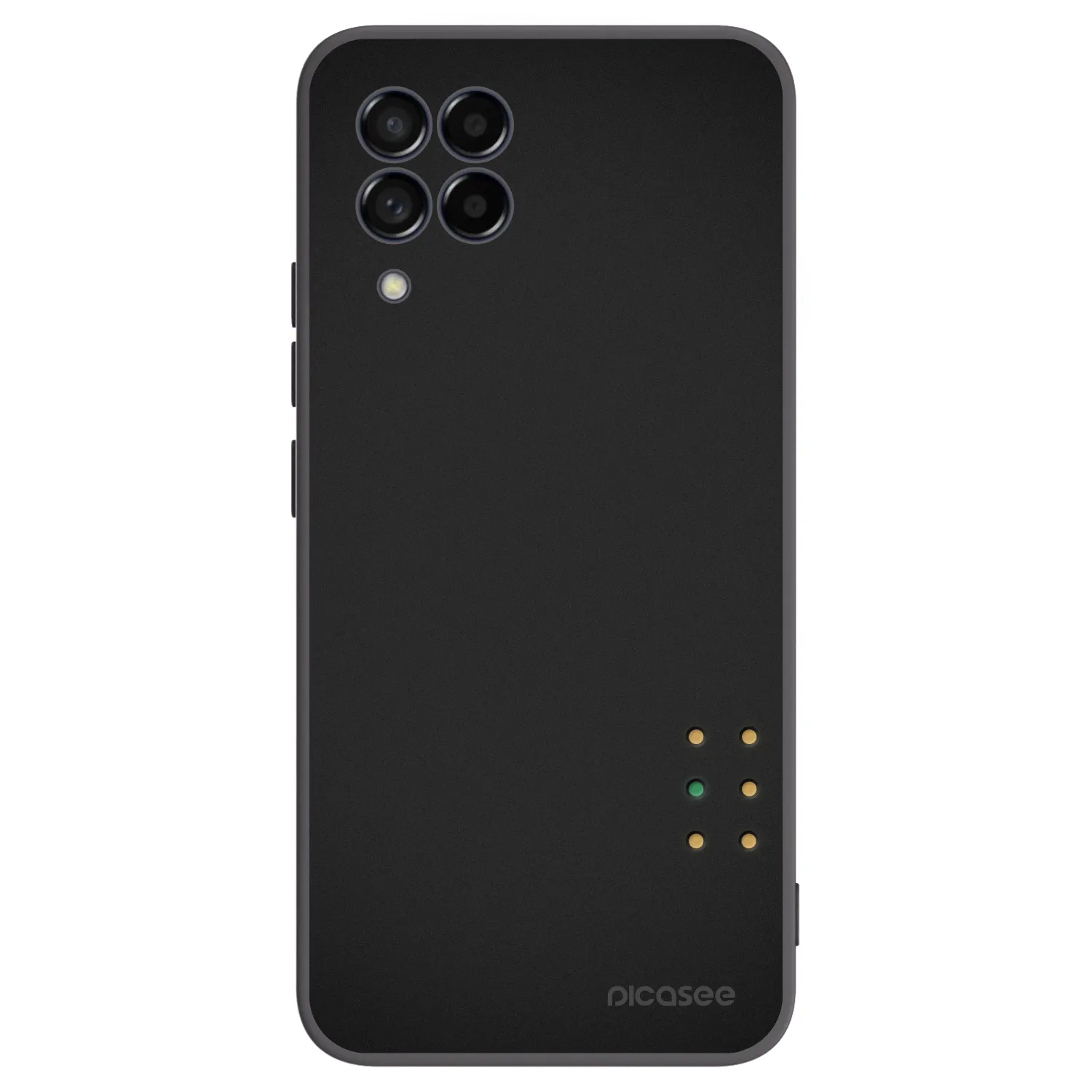 Picasee silikónový čierny obal pre Samsung Galaxy M53 5G - Pulse