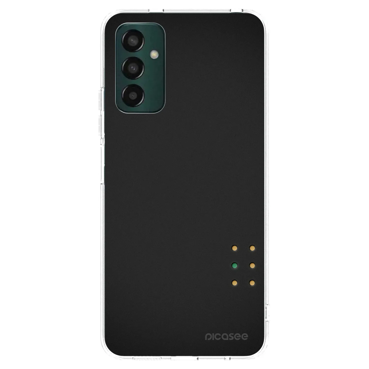 Picasee silikónový prehľadný obal pre Samsung Galaxy M13 M135F - Pulse