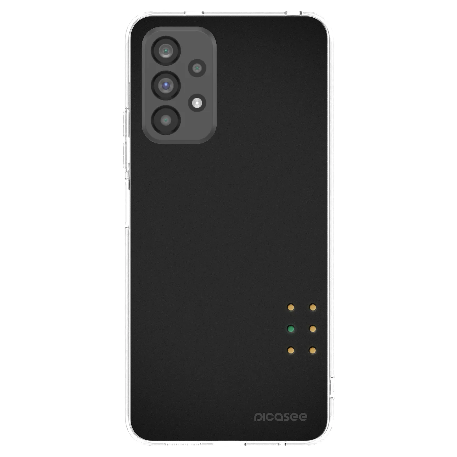 Picasee silikónový prehľadný obal pre Samsung Galaxy A73 5G - Pulse