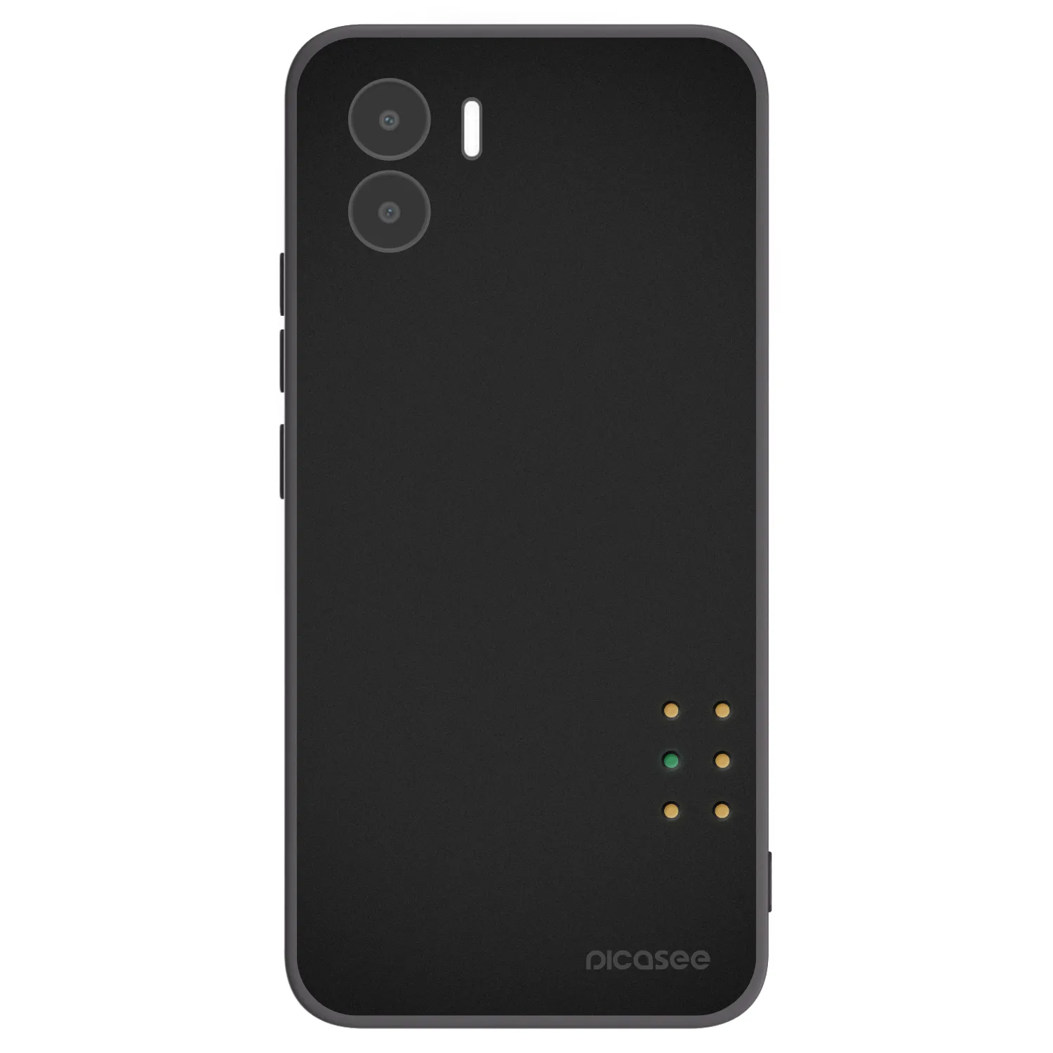 Picasee silikónový čierny obal pre Xiaomi Redmi A1 - Pulse