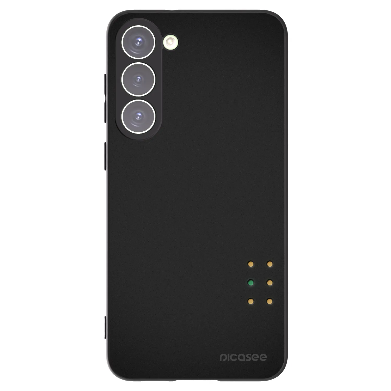 Picasee silikónový čierny obal pre Samsung Galaxy S23+ 5G - Pulse
