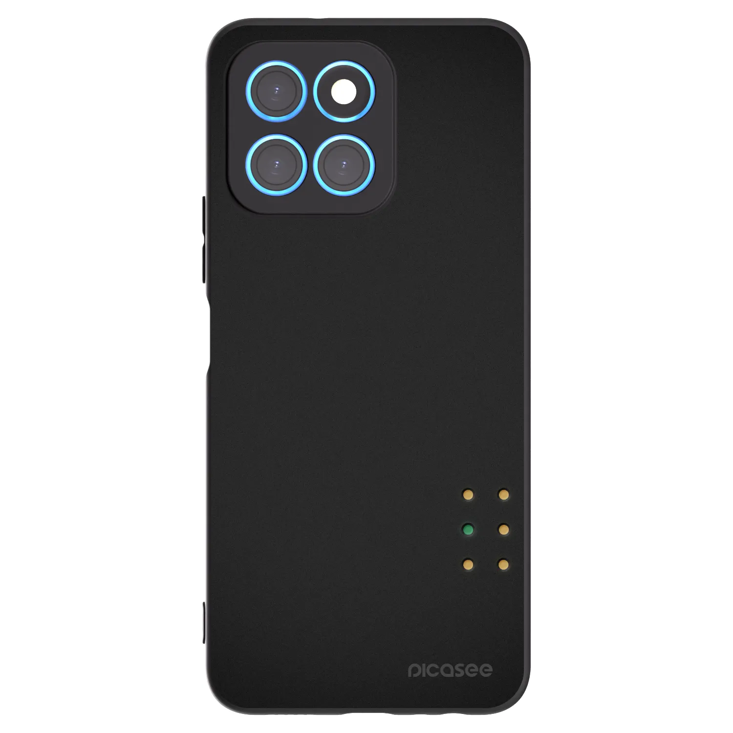 Picasee silikónový čierny obal pre Honor X8 5G - Pulse