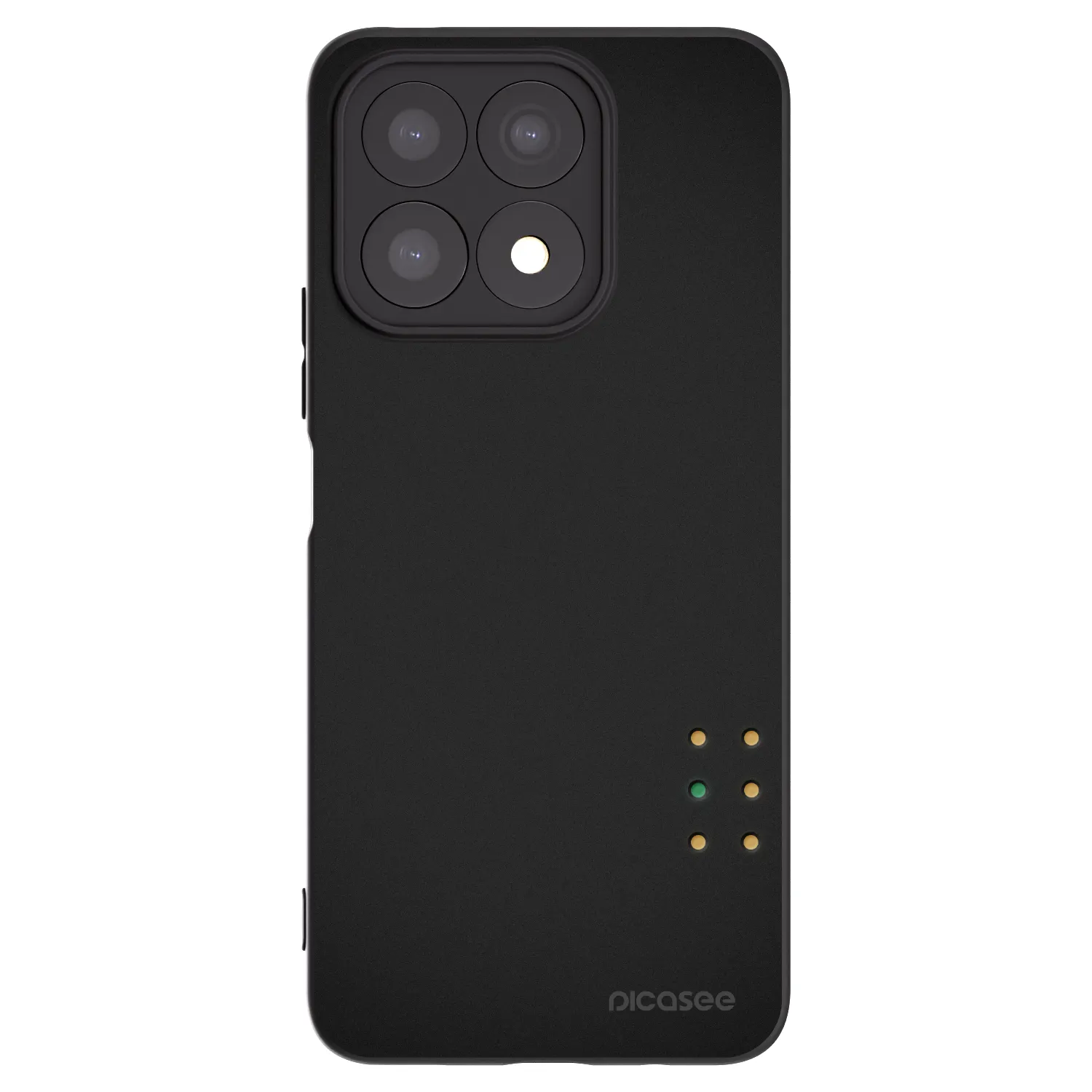 Picasee silikónový čierny obal pre Honor X8a - Pulse