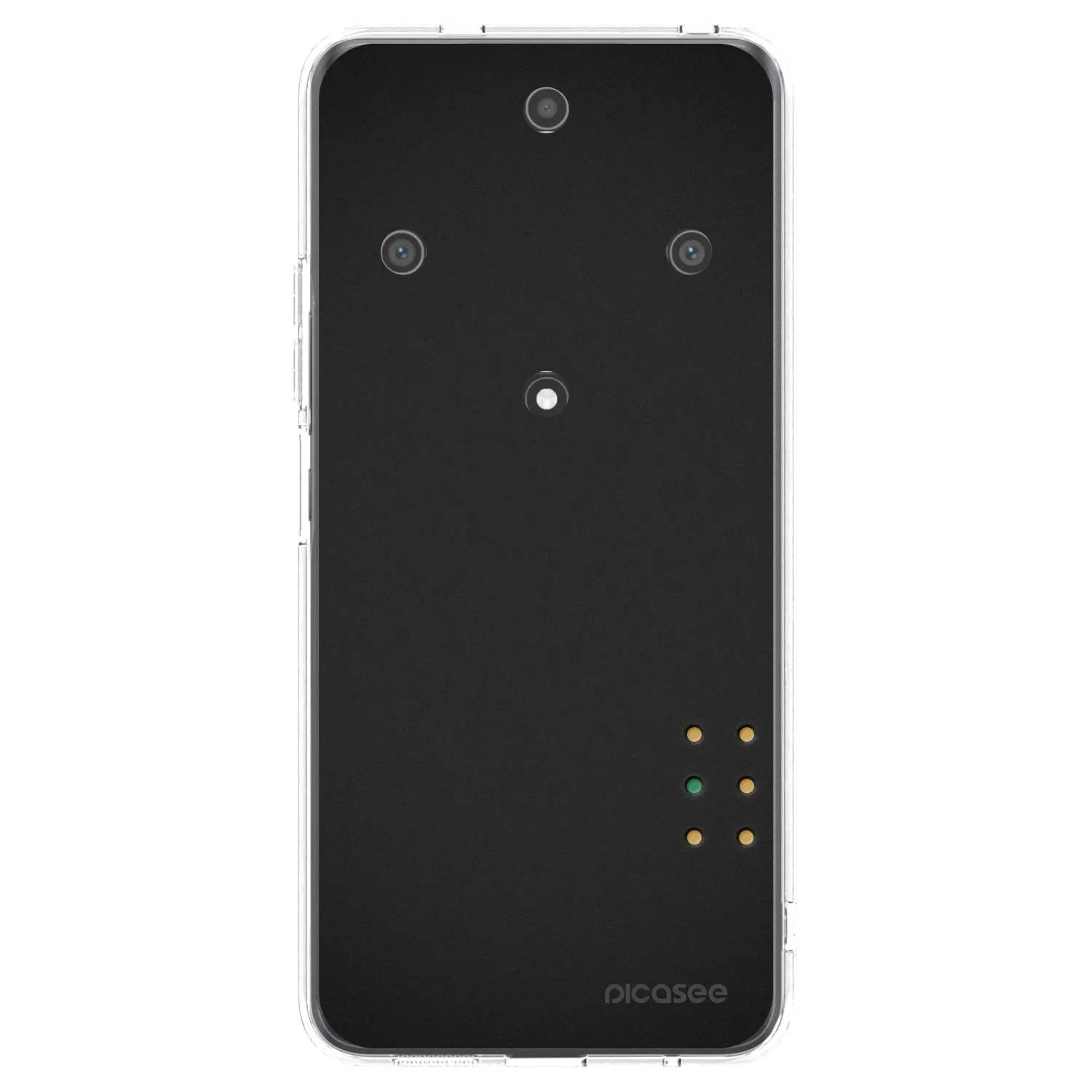 Picasee silikónový prehľadný obal pre Honor Magic5 Lite 5G - Pulse