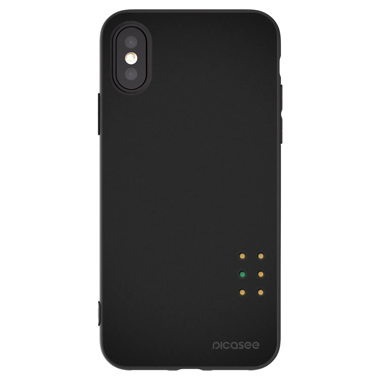 Silikónový čierny obal pre Apple iPhone X/XS - Pulse