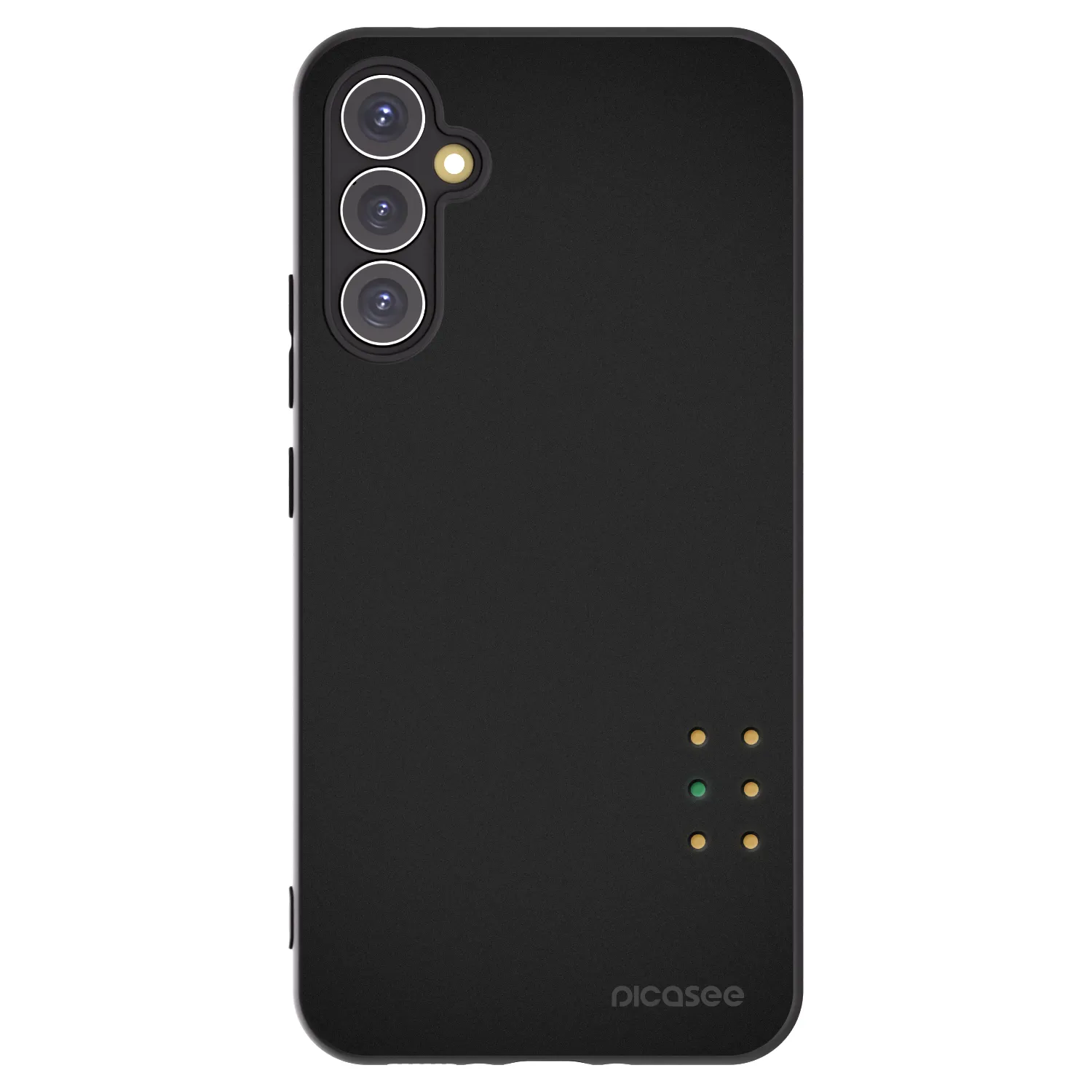 Picasee silikónový čierny obal pre Samsung Galaxy A34 5G A346B - Pulse