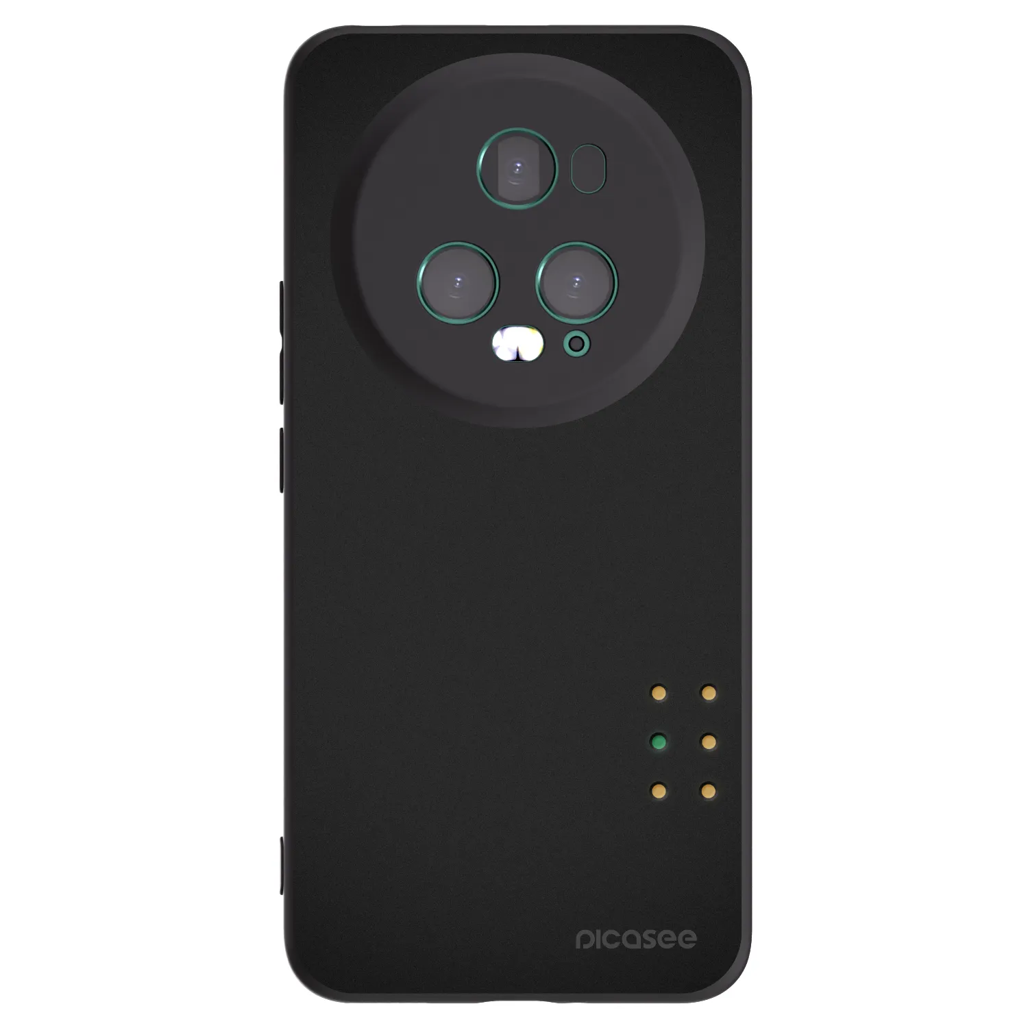 Picasee silikónový čierny obal pre Honor Magic5 Pro - Pulse