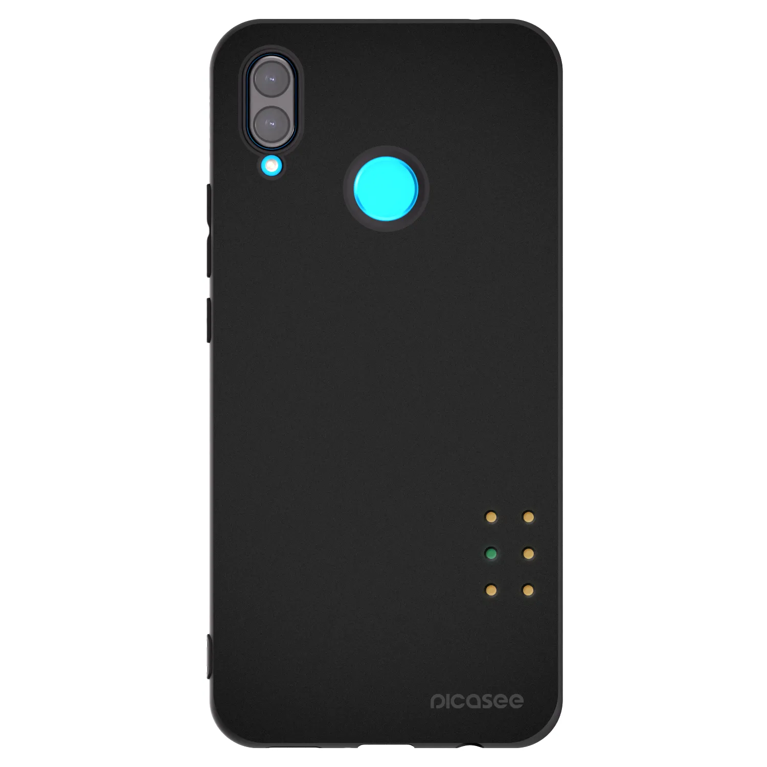 Picasee silikónový čierny obal pre Huawei Nova 3 - Pulse