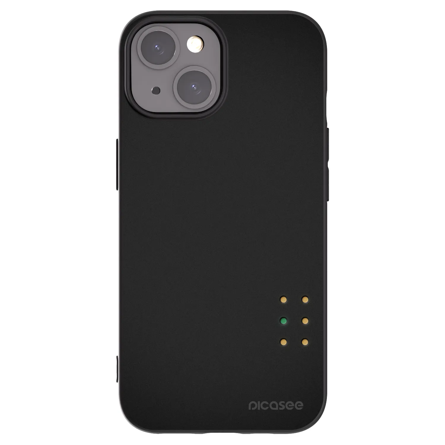 Silikónový čierny obal pre Apple iPhone 15 - Pulse