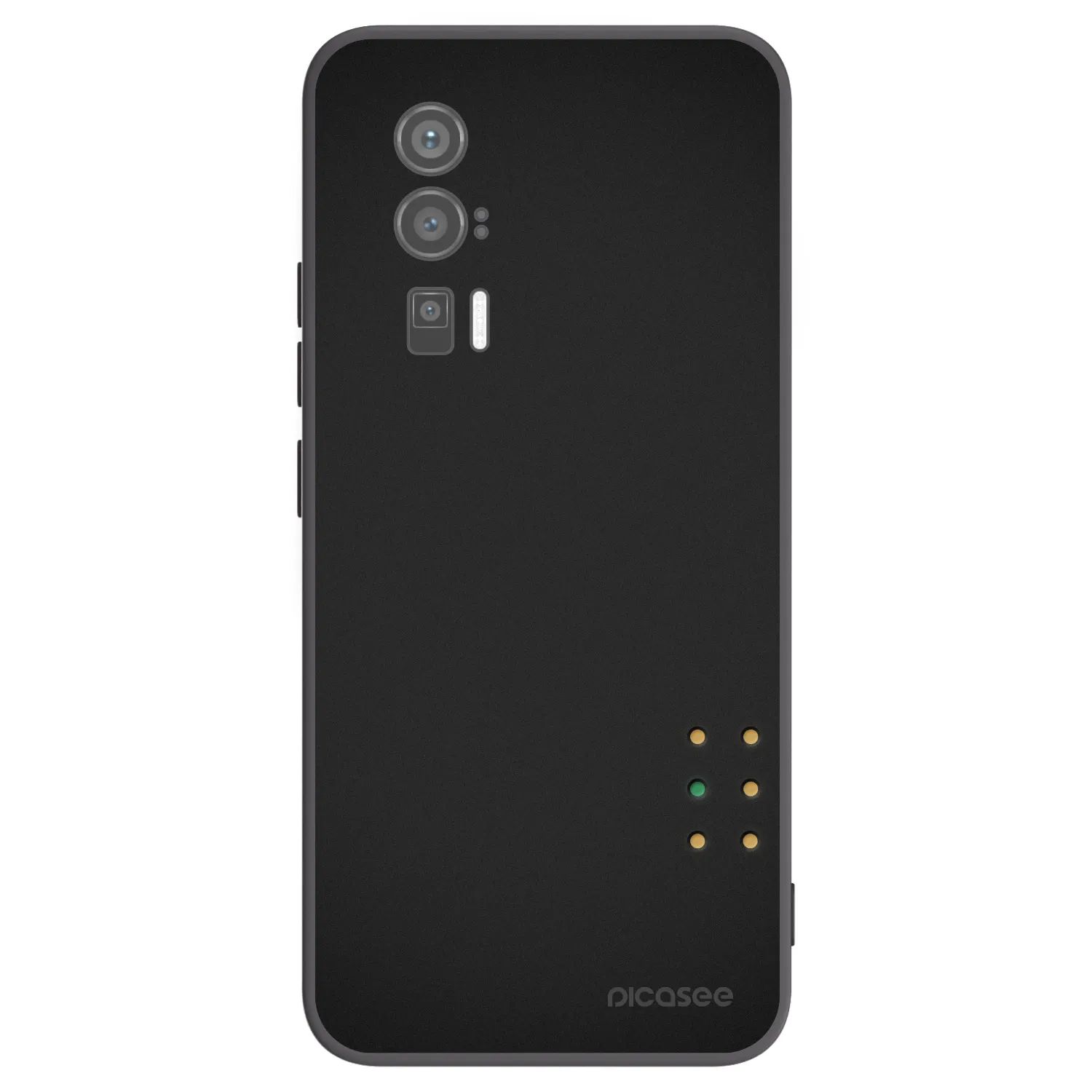 Picasee silikónový čierny obal pre Xiaomi Poco F5 Pro 5G - Pulse