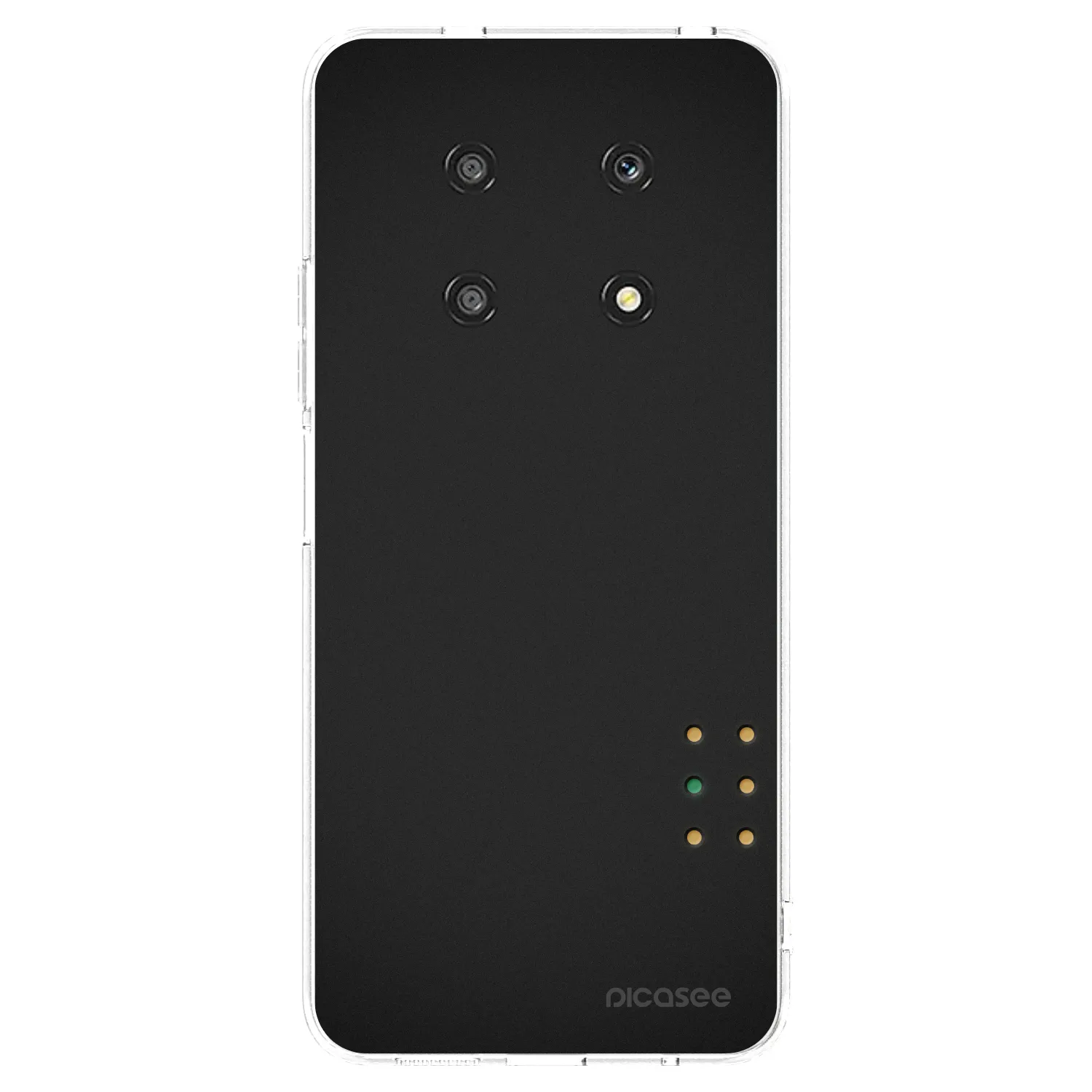 Picasee silikónový prehľadný obal pre Honor Magic4 Lite 5G - Pulse