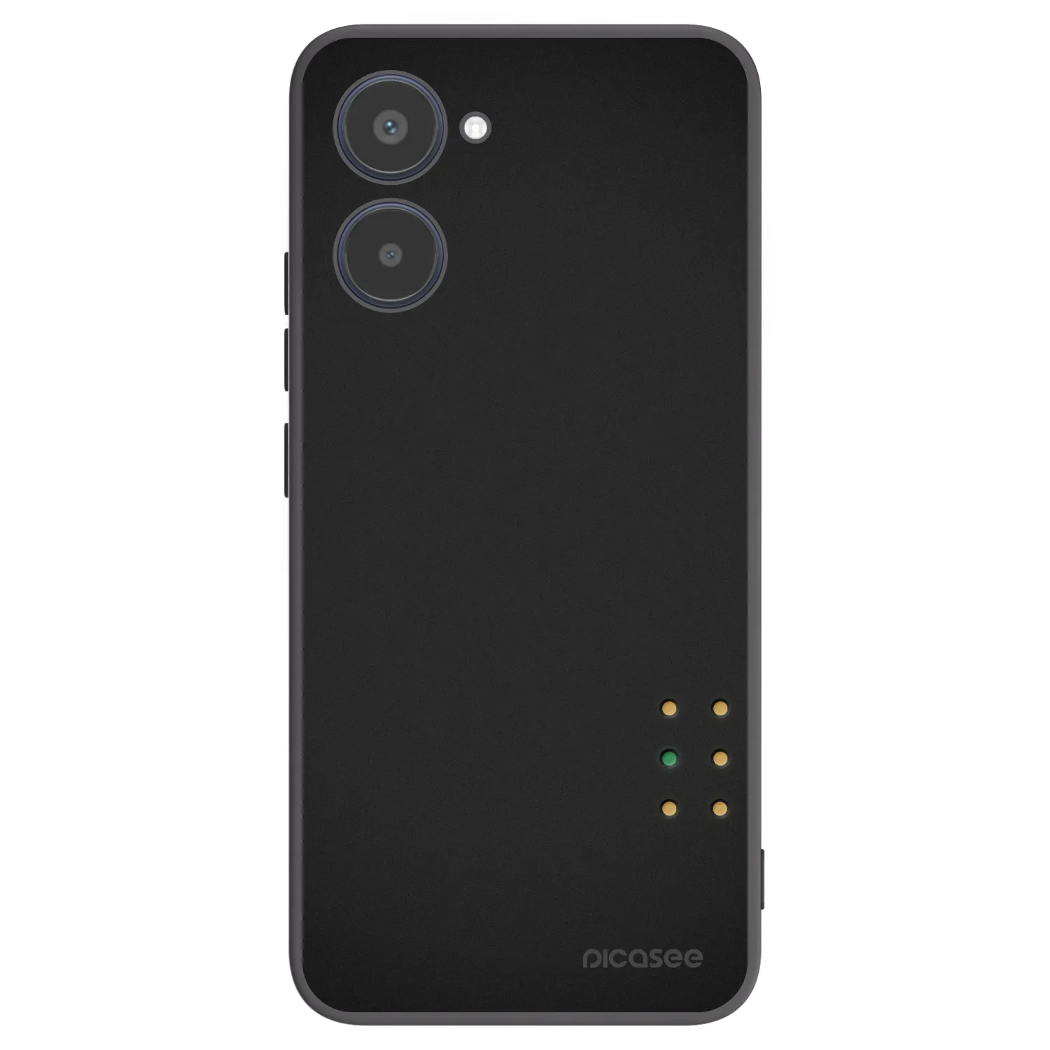 Picasee silikónový čierny obal pre Realme 10 4G - Pulse