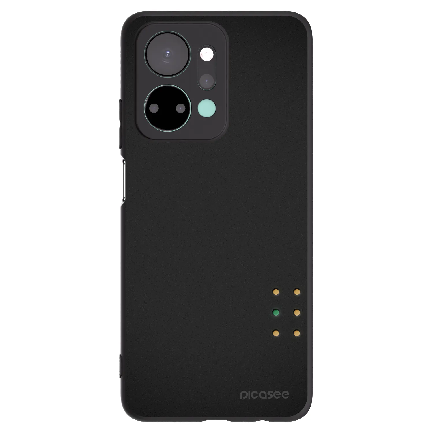 Picasee silikónový čierny obal pre Honor X7a - Pulse