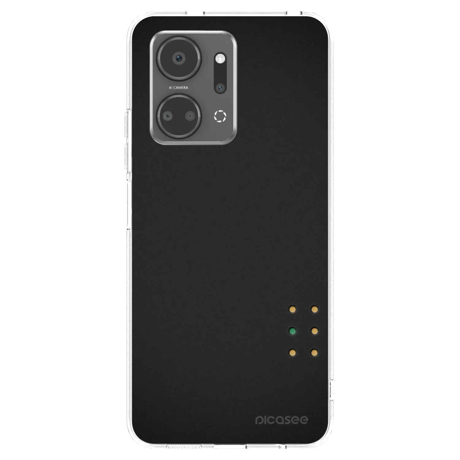 Picasee silikónový prehľadný obal pre Honor X7a - Pulse