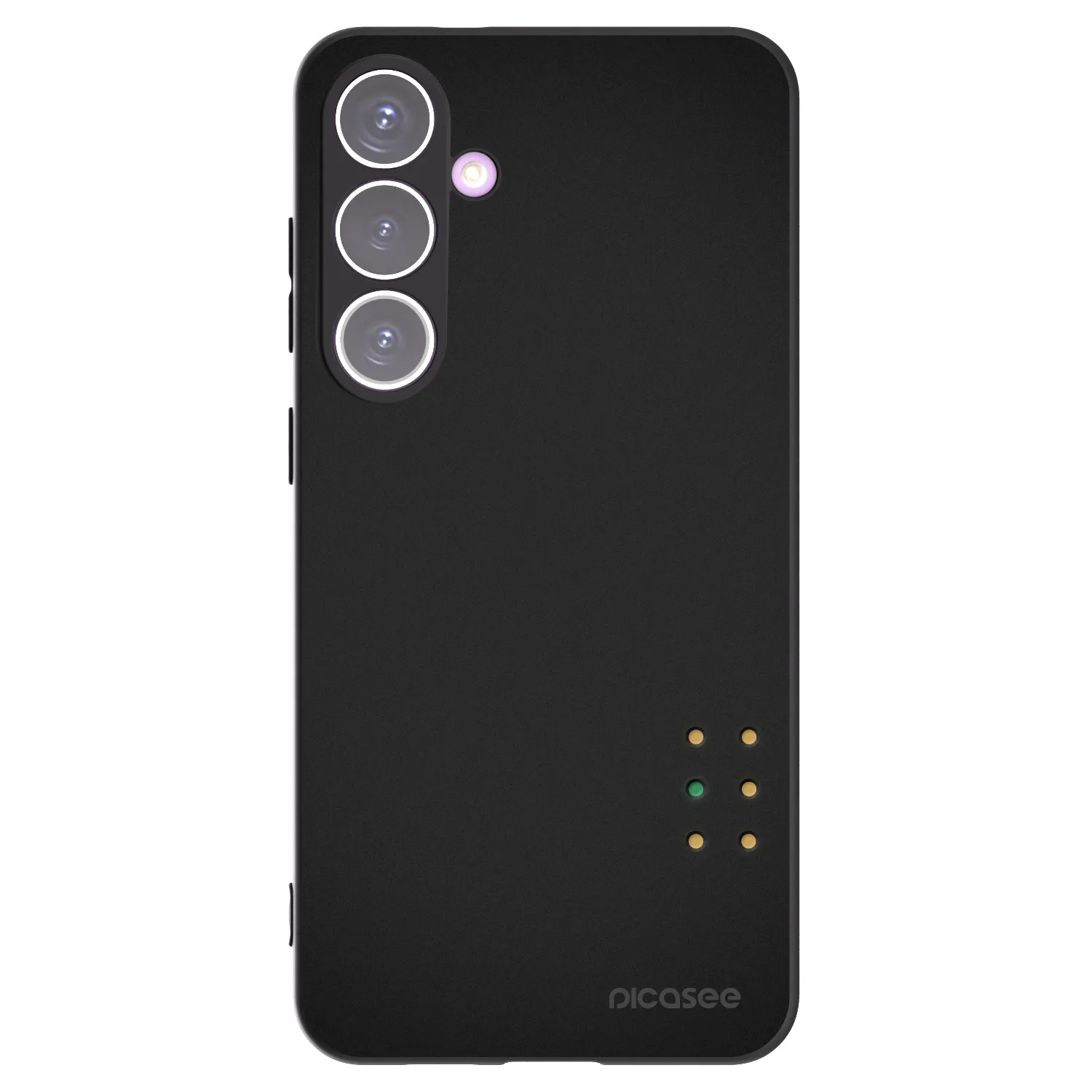 Picasee silikónový čierny obal pre Samsung Galaxy S24+ S926B 5G - Pulse