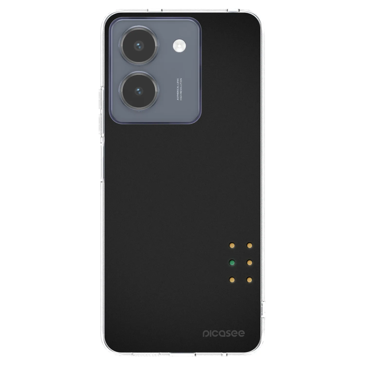 Picasee silikónový prehľadný obal pre Vivo Y36 4G - Pulse