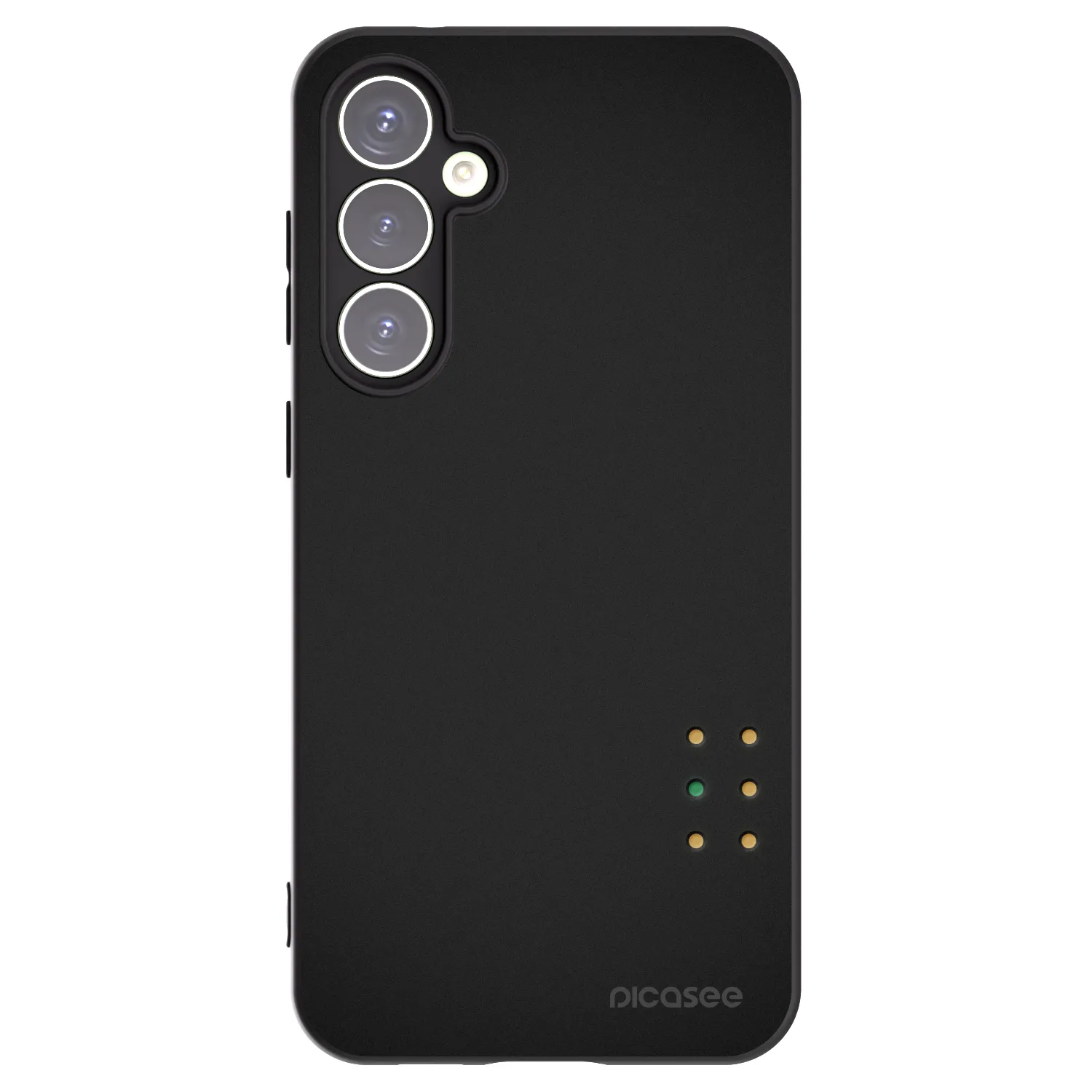 Picasee silikónový čierny obal pre Samsung Galaxy S23 FE S711B - Pulse
