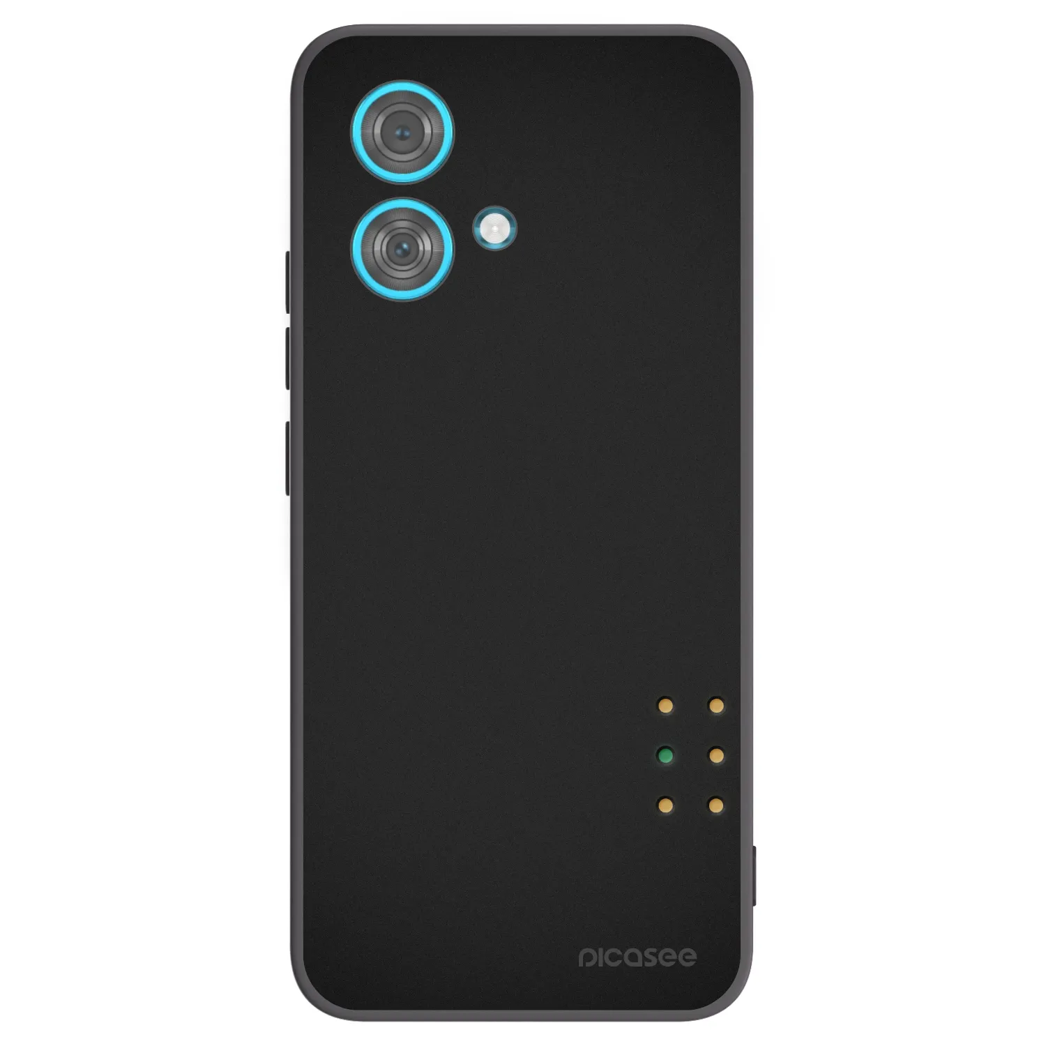 Picasee silikónový čierny obal pre Motorola Edge 40 Neo - Pulse