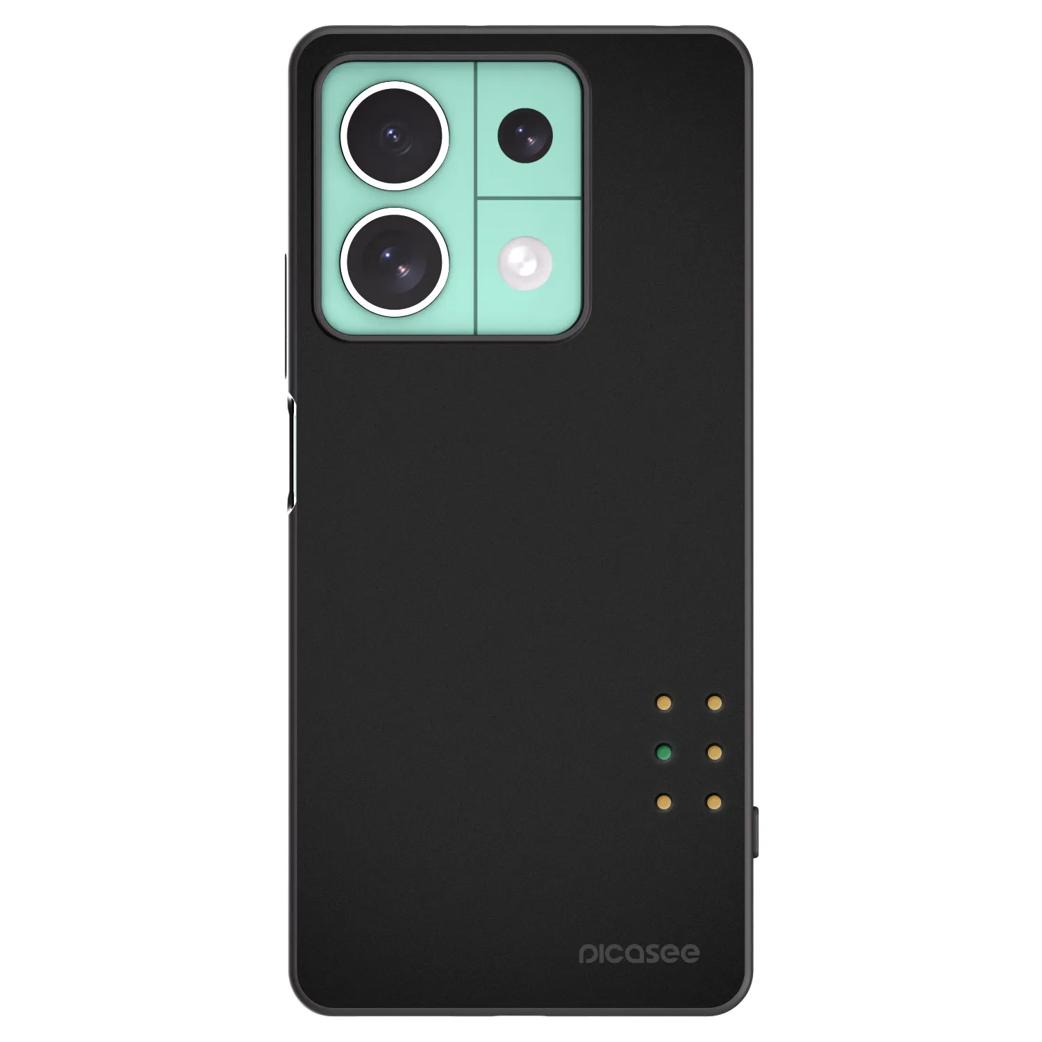 Picasee silikónový čierny obal pre Xiaomi Redmi Note 13 5G - Pulse