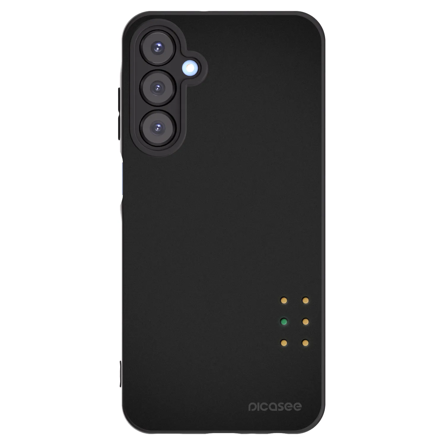 Picasee silikónový čierny obal pre Samsung Galaxy A25 A256B 5G - Pulse
