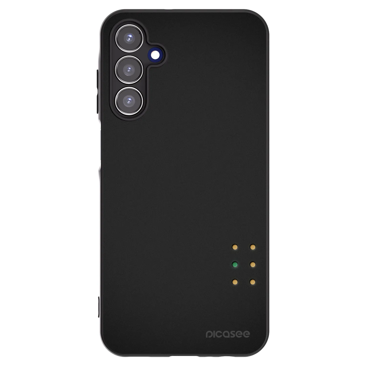 Picasee silikónový čierny obal pre Samsung Galaxy A15 A155F 4G - Pulse