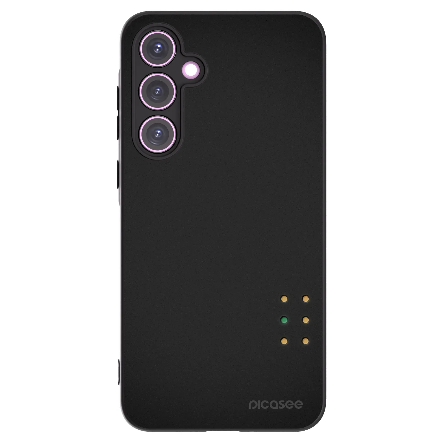 Picasee silikónový čierny obal pre Samsung Galaxy A35 5G A356B - Pulse