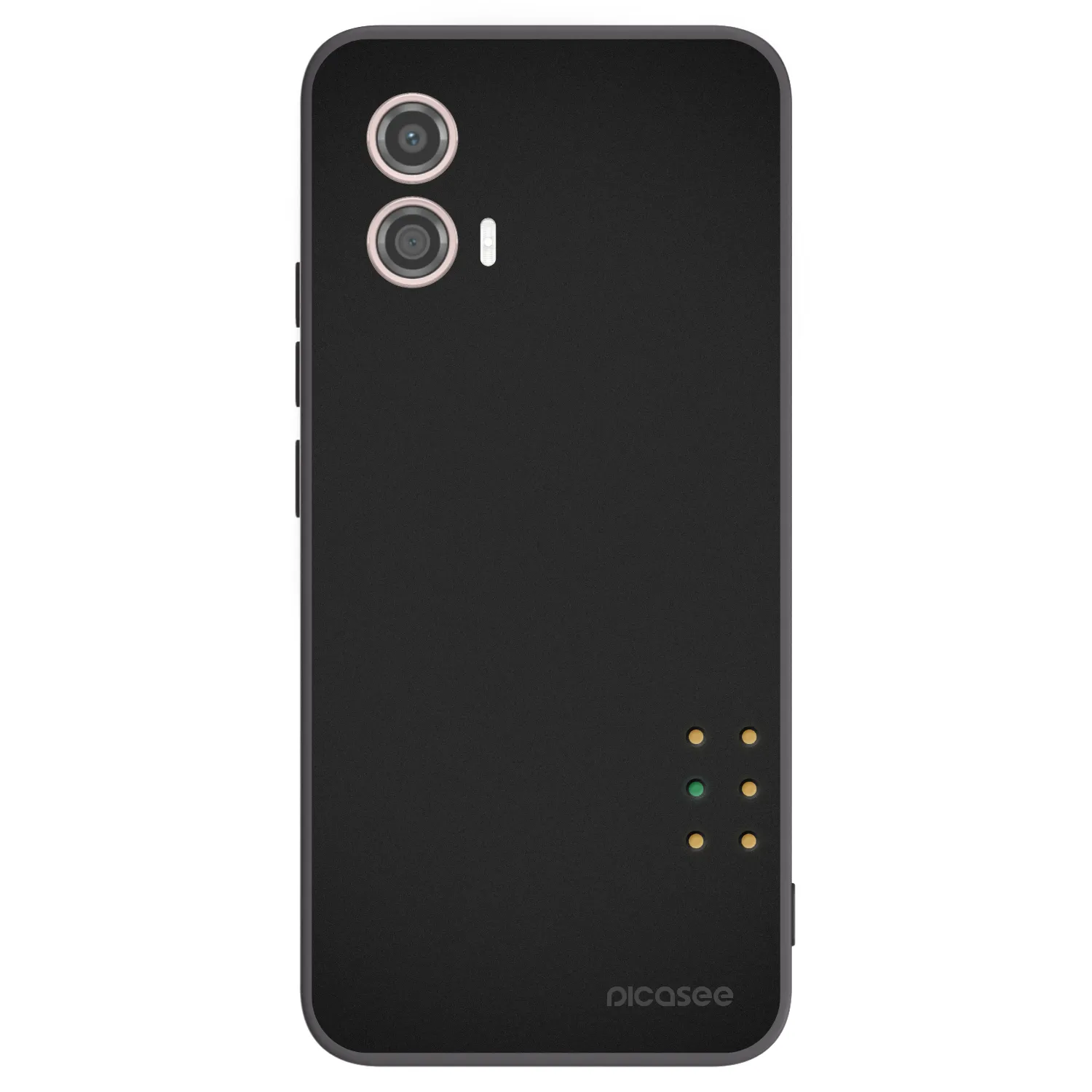 Picasee silikónový čierny obal pre Motorola Moto G53 5G - Pulse