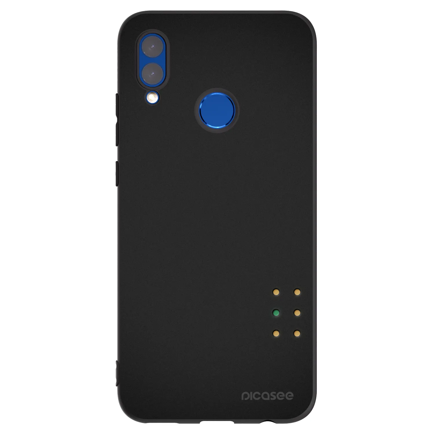 Picasee silikónový čierny obal pre Honor 10 Lite - Pulse