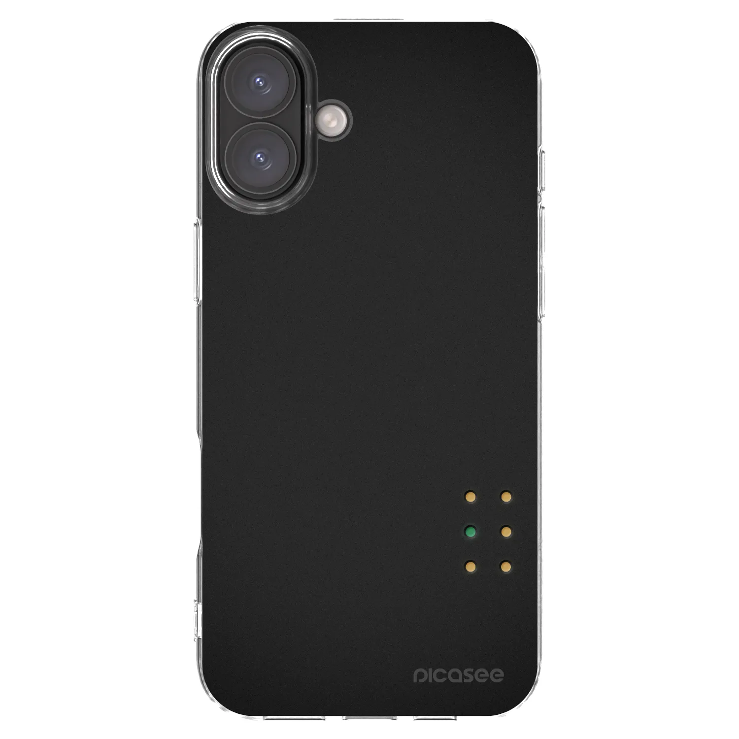 Picasee silikónový prehľadný obal pre Apple iPhone 16 Plus - Pulse