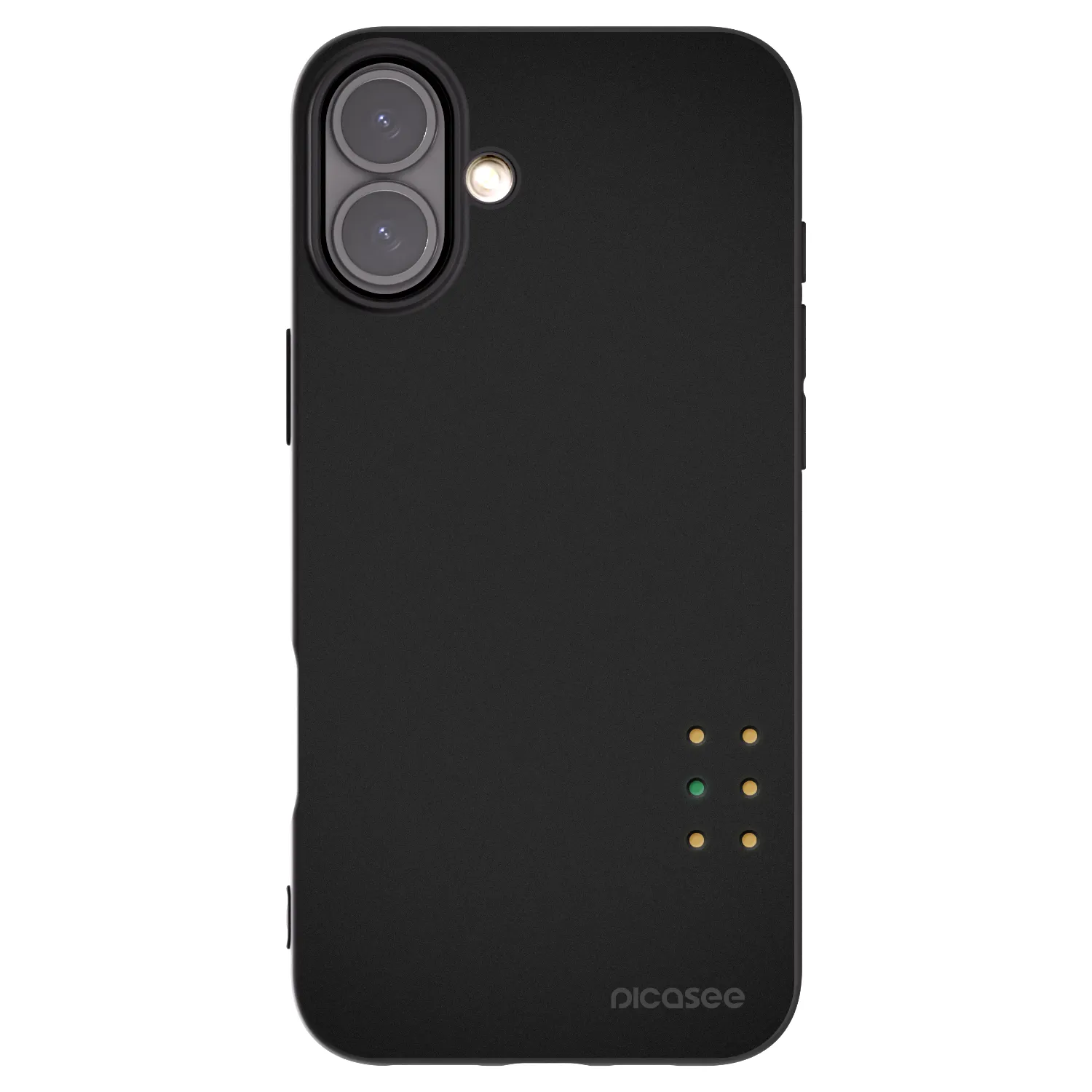 Picasee silikónový čierny obal pre Apple iPhone 16 Plus - Pulse