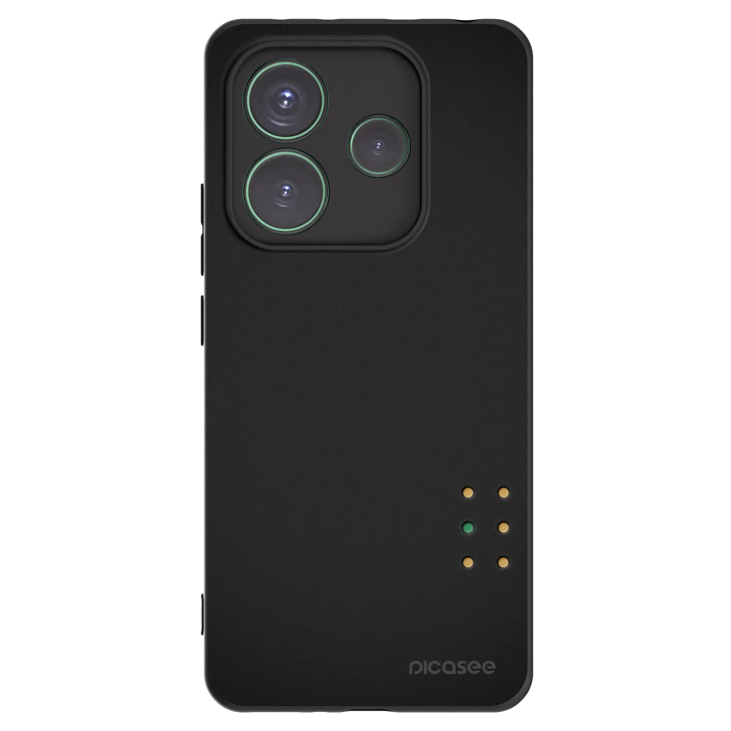 Silikónový čierny obal pre Xiaomi Redmi Note 14 5G - Pulse