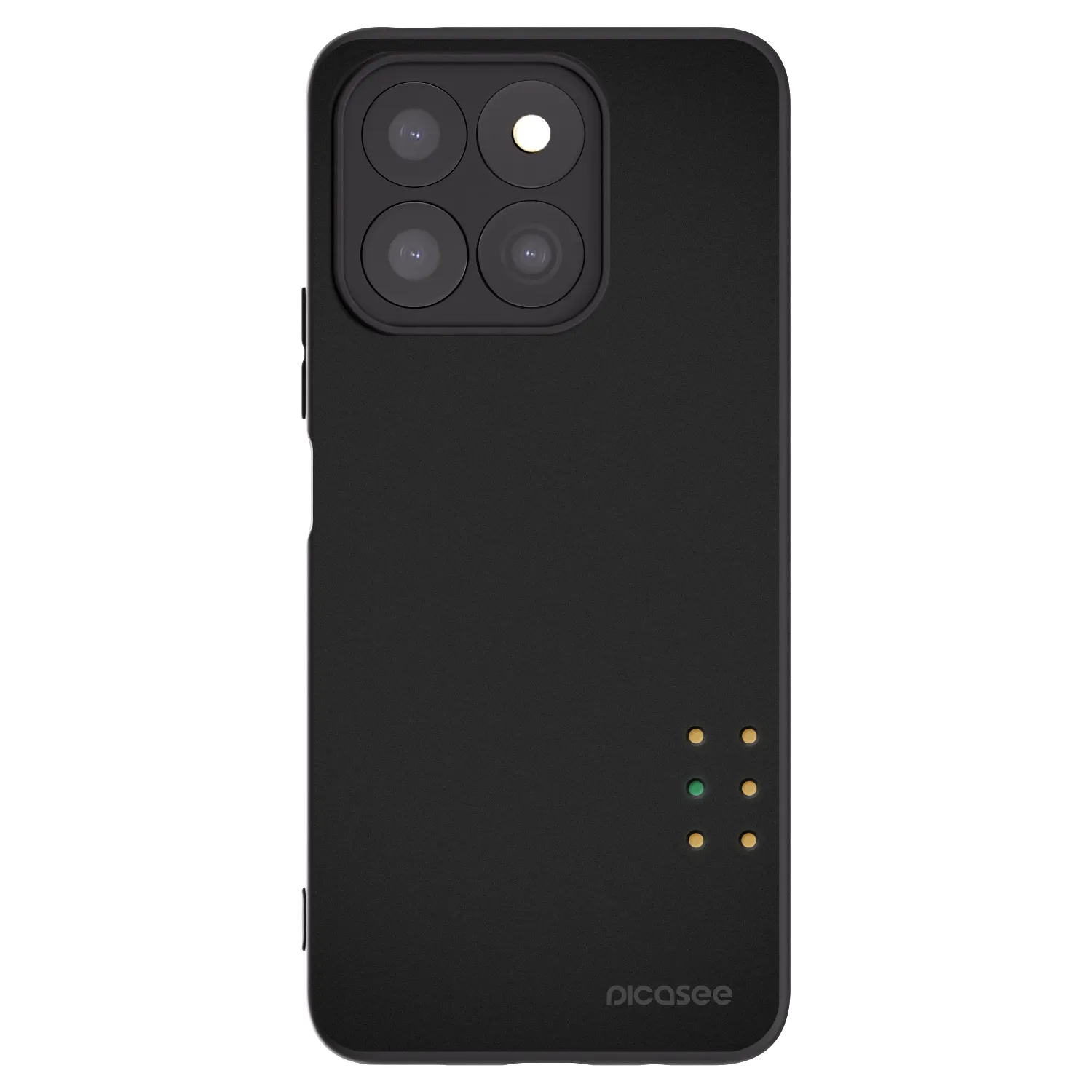 Picasee silikónový čierny obal pre Honor X8c - Pulse