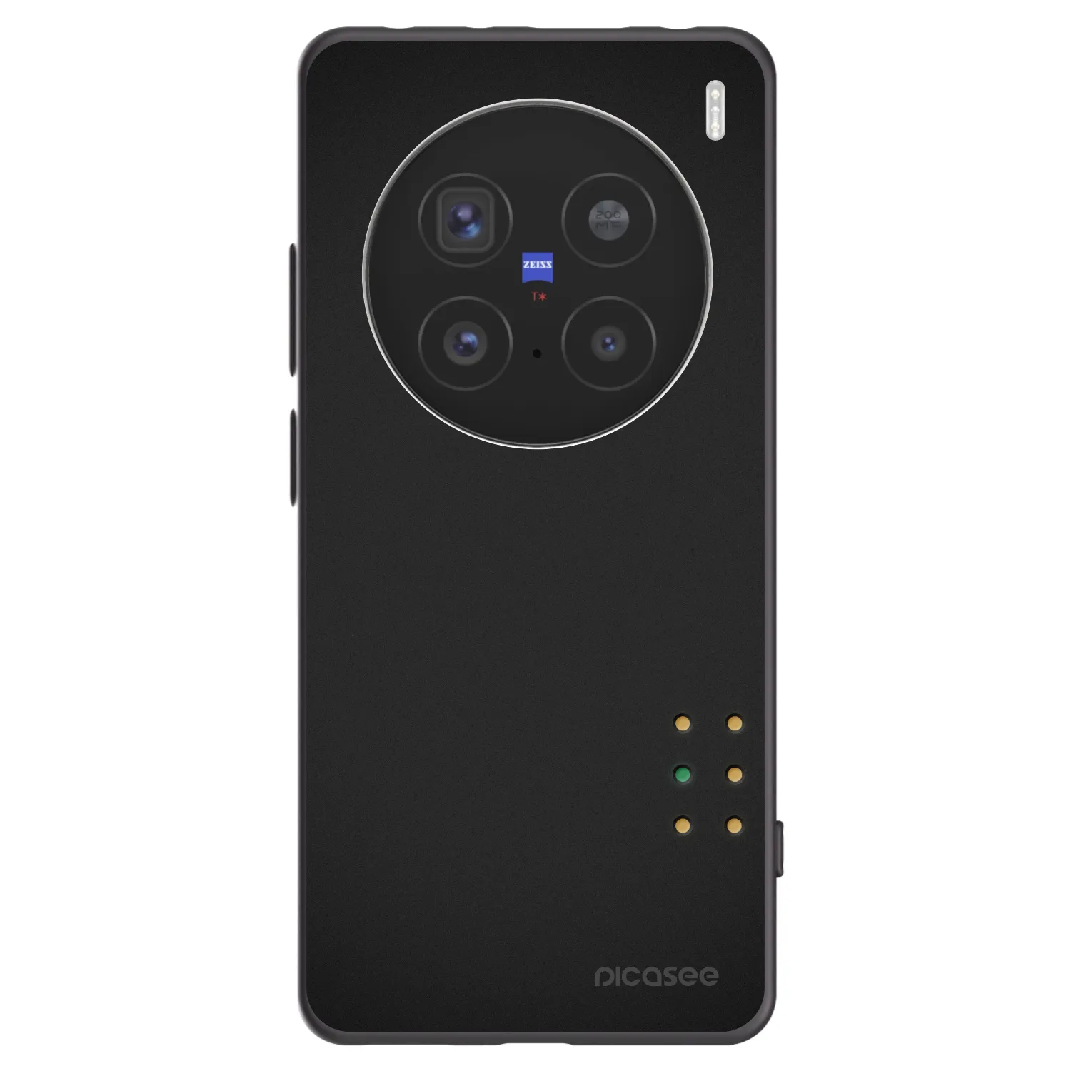 Silikónový čierny obal pre Vivo X200 Pro - Pulse