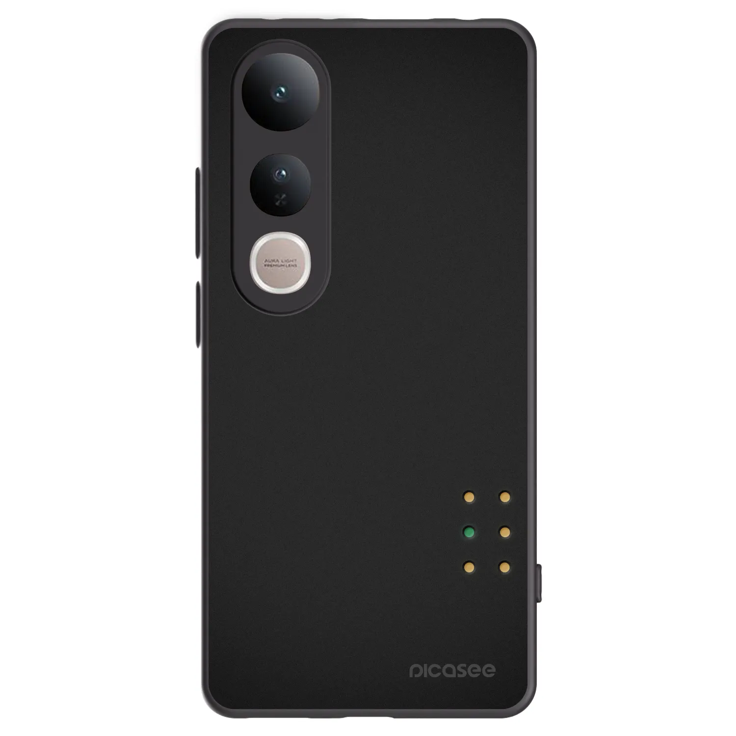 Picasee silikónový čierny obal pre Vivo V50 Lite 5G - Pulse